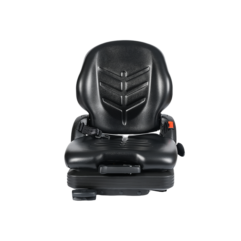 BF16 ロープロファイル ビニール交換用メカニカル サスペンション シート、マテリアル ハンドリング フォークリフト機器用 - ブラック、EN13490 IT1+IT2