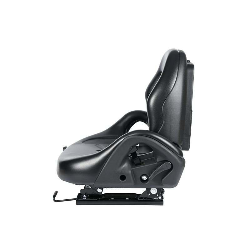 BF5-3 EN13490 IT1+IT2 認定サスペンションシート、安全ベルトおよび OPS スイッチ付き | Hangcha、日産、TCM、三菱フォークリフトと互換性のある幅広いオペレーター設計