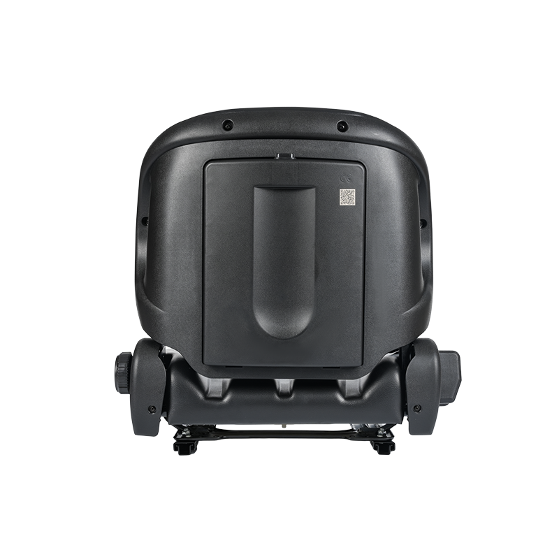 BF2-2 Universa 電動スタッカー オペレーターシート - 防水ブラックコーティングされた 4 ウェイストレッチ布 PVC OPS センサースイッチ & 調節可能なバックレスト付き Hangcha、トヨタと互換性あり