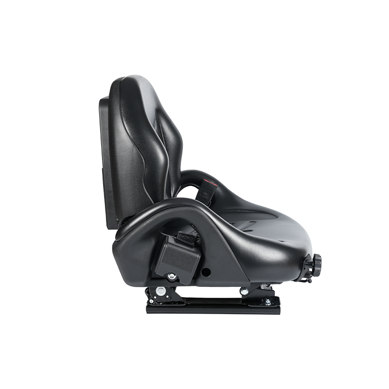 BF5-3 EN13490 IT1+IT2 認定サスペンションシート、安全ベルトおよび OPS スイッチ付き | Hangcha、日産、TCM、三菱フォークリフトと互換性のある幅広いオペレーター設計