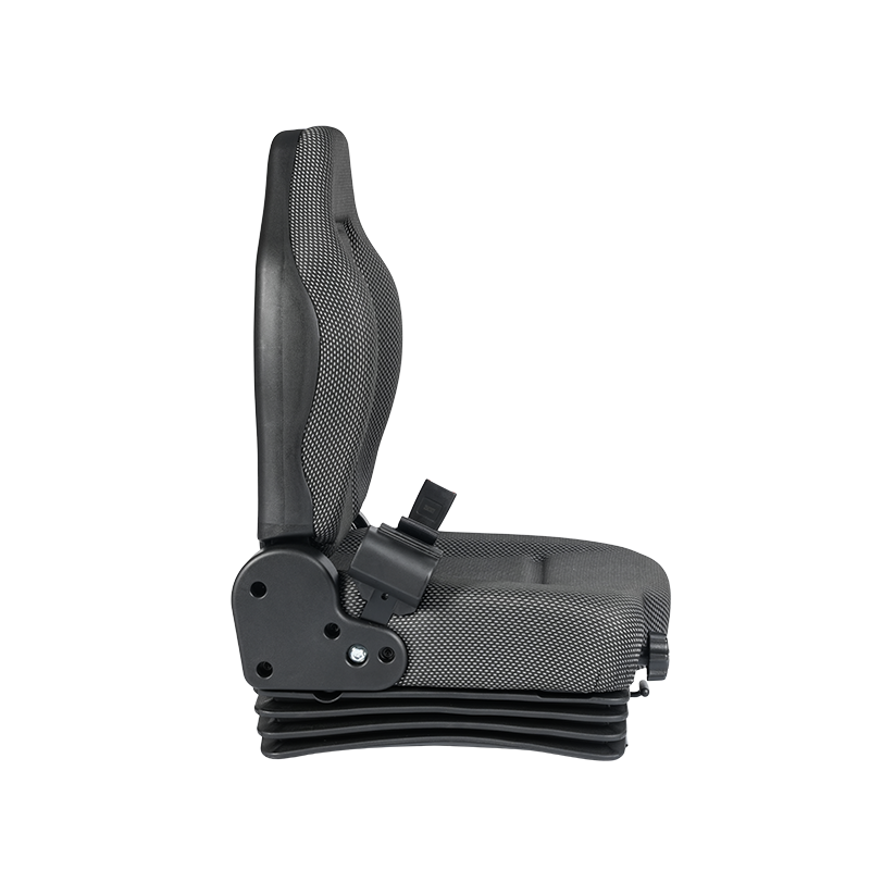 BF6-3 EN13490 IT1 認定リーチトラックシート、格納式シートベルト & 衝撃吸収 & OPS スイッチ付きリチウムバッテリーフォークリフト用 Hyster、Jungheinrich と互換性あり