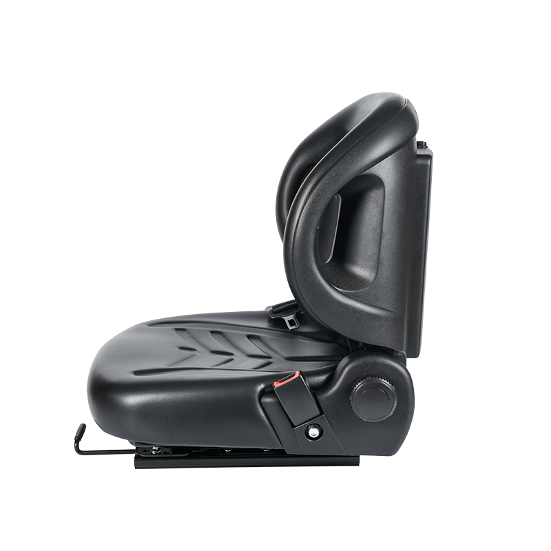 BF2-2 ユニバーサルフィット空港トラクター用フラットベッドシート、60°リクライニング、格納式シートベルト、ドックボックス付き