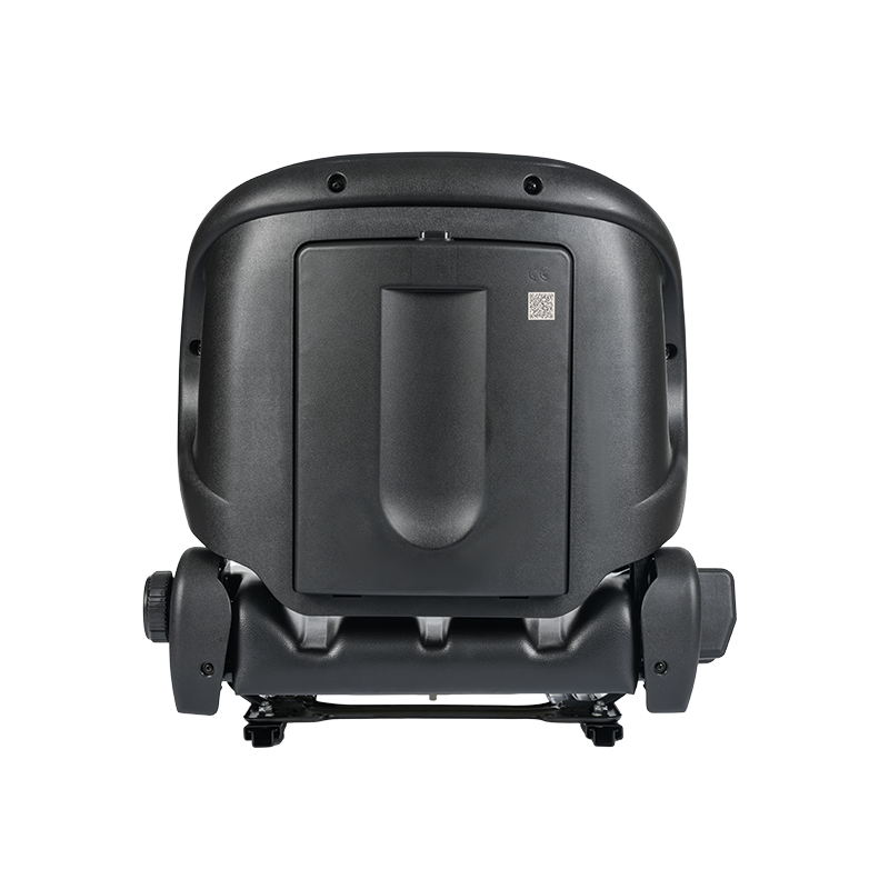 BF2-2 ユニバーサルフィット空港トラクター用フラットベッドシート、60°リクライニング、格納式シートベルト、ドックボックス付き