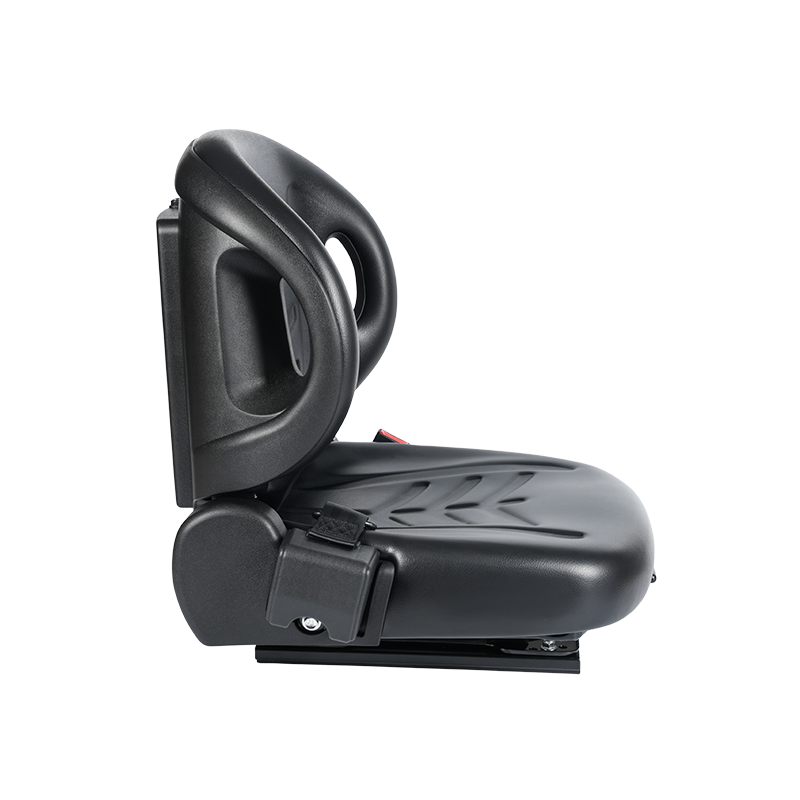 BF2-2 ユニバーサルフィット空港トラクター用フラットベッドシート、60°リクライニング、格納式シートベルト、ドックボックス付き
