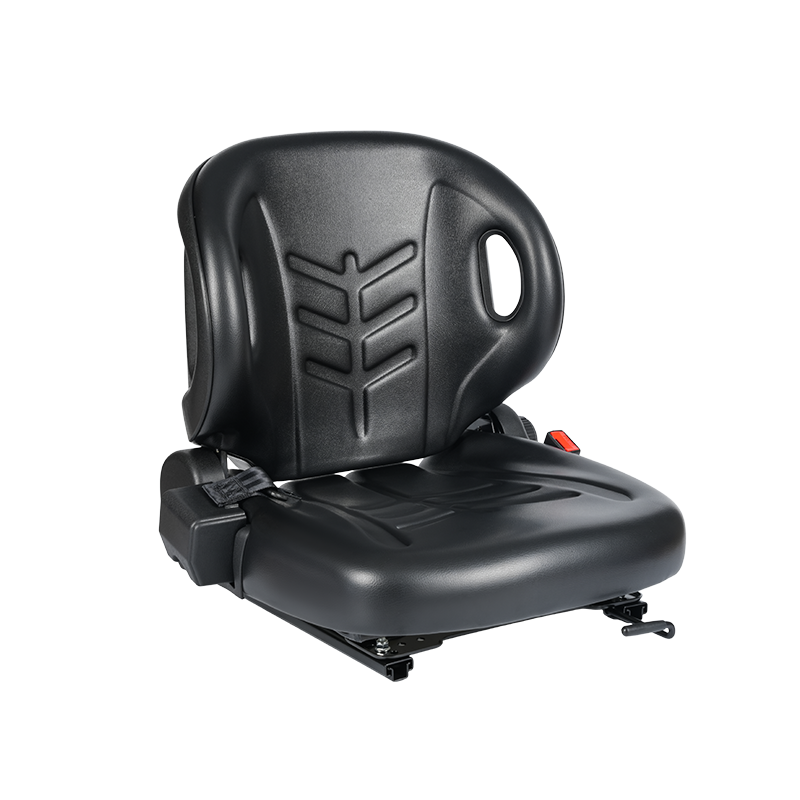 BF2-2 ユニバーサルフィット空港トラクター用フラットベッドシート、60°リクライニング、格納式シートベルト、ドックボックス付き