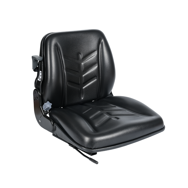 BF8-4 機械式サスペンションと 15° バックレストを備えた空港牽引トラクター用の信頼性の高いセミサスペンション シート